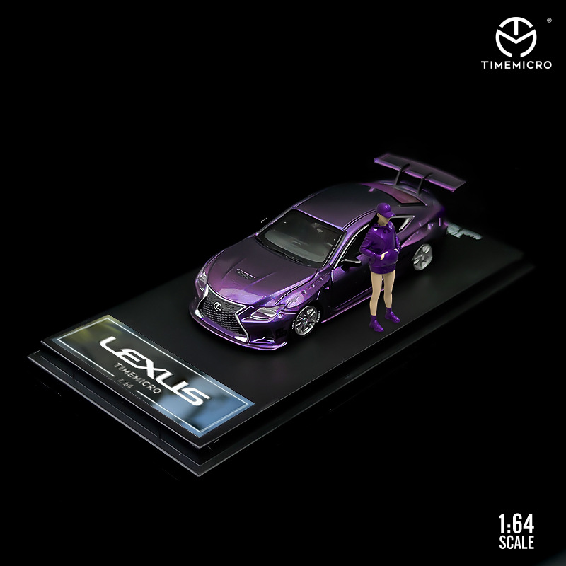  Mô hình xe Lexus RCF Racing tỉ lệ 1:64 Time Micro 