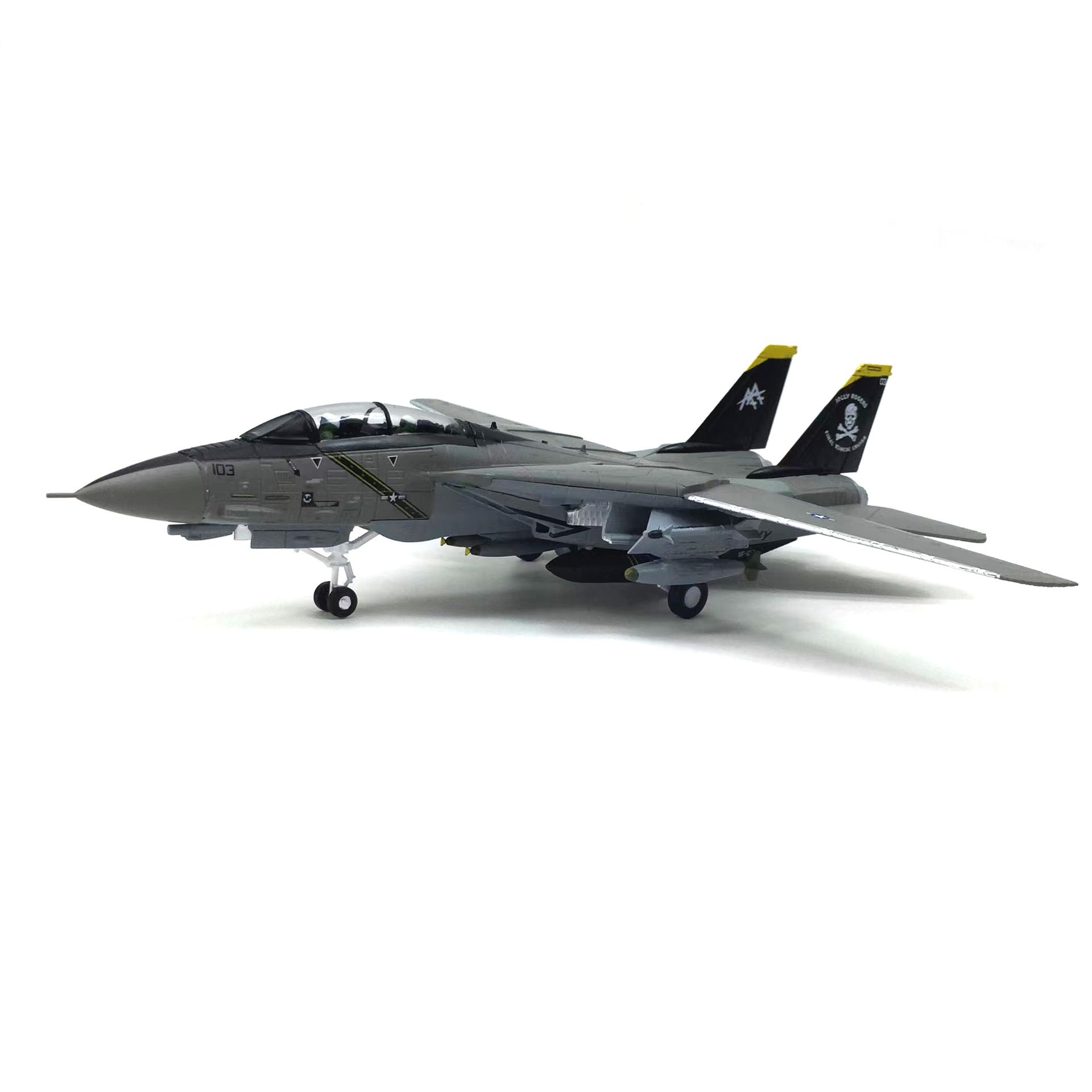  Mô hình máy bay chiến đấu USA Grumman F14a Tomcat 2003 tỉ lệ 1:100 Ns models MBQS002 