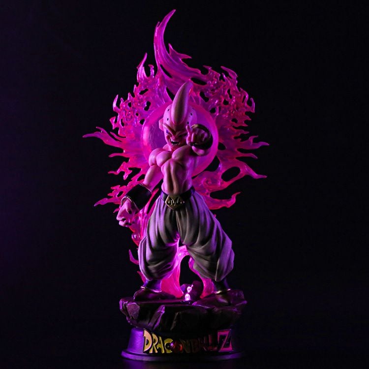  Mô hình Dragonball Z Kid Buu fire có đèn 37cm FG129 