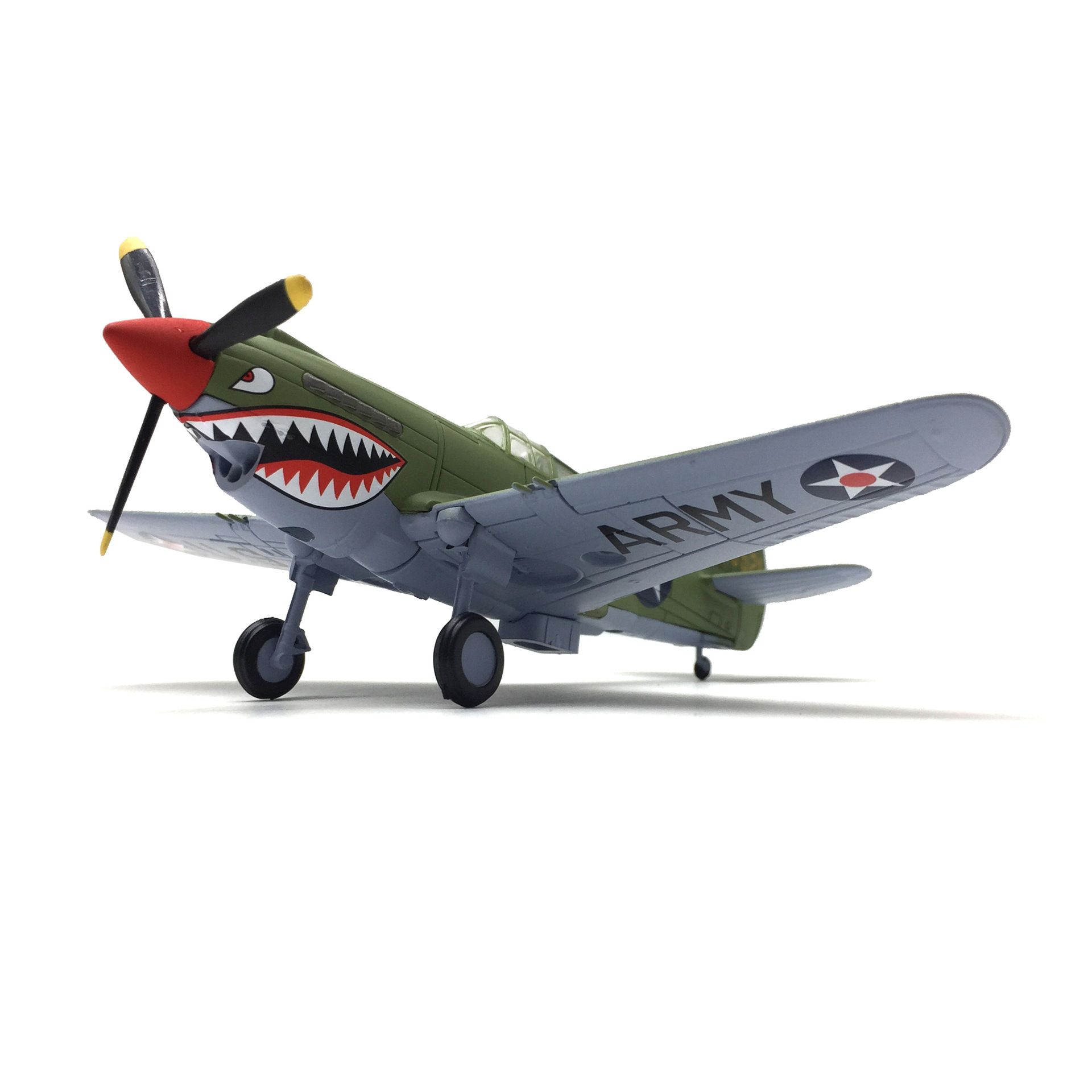  Mô hình máy bay chiến đấu cánh quạt P-40 Fighter tỉ lệ 1:72 Ns models MBQS024 