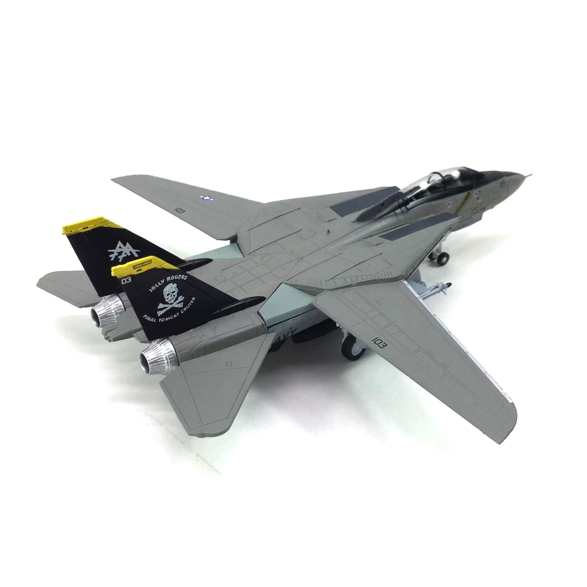  Mô hình máy bay chiến đấu USA Grumman F14a Tomcat 2003 tỉ lệ 1:100 Ns models MBQS002 