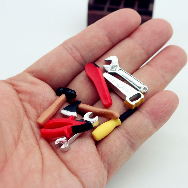 Phụ kiện decor mô hình hộp đồ nghề DE034