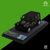  Mô hình xe Jeep Wrangler version painting tỉ lệ 1:64 Time Micro 