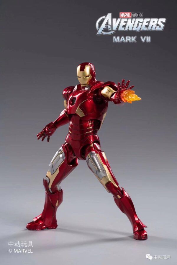 Mô hình nhân vật Marvel Iron man người sắt MK7 Mark VII SHF tỉ lệ 110   Cửa Hàng Mô Hình Autono1vn