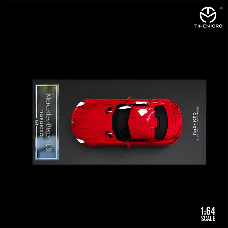  Mô hình xe Mercedes Benz SLS red tỉ lệ 1:64 Time Micro 