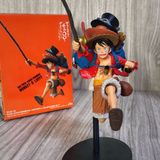  Mô hình nhân vật Onepiece Monkey D Luffy - Portgas Ace - Sabo 20cm FG198 