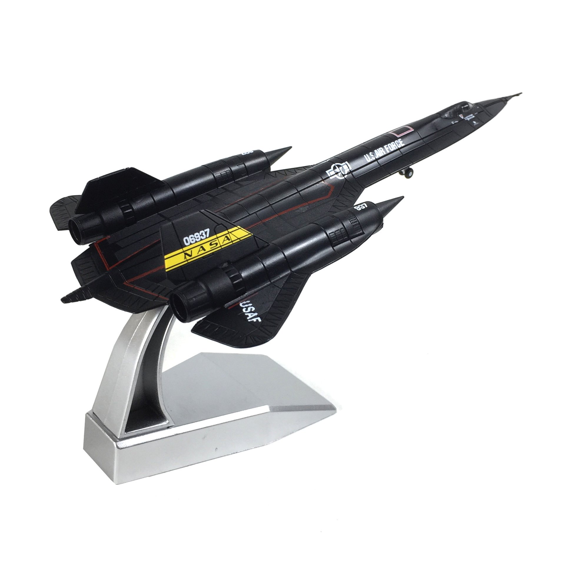  Mô hình máy bay quân sự trinh sát Lockheed YF-12 NASA SR-71 06837 Blackbird tỉ lệ 1:100 Ns models MBQS006 