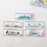  Mô hình tiền giấy đô la USD cho mô hình kích thước 3x1,5cm DE009 