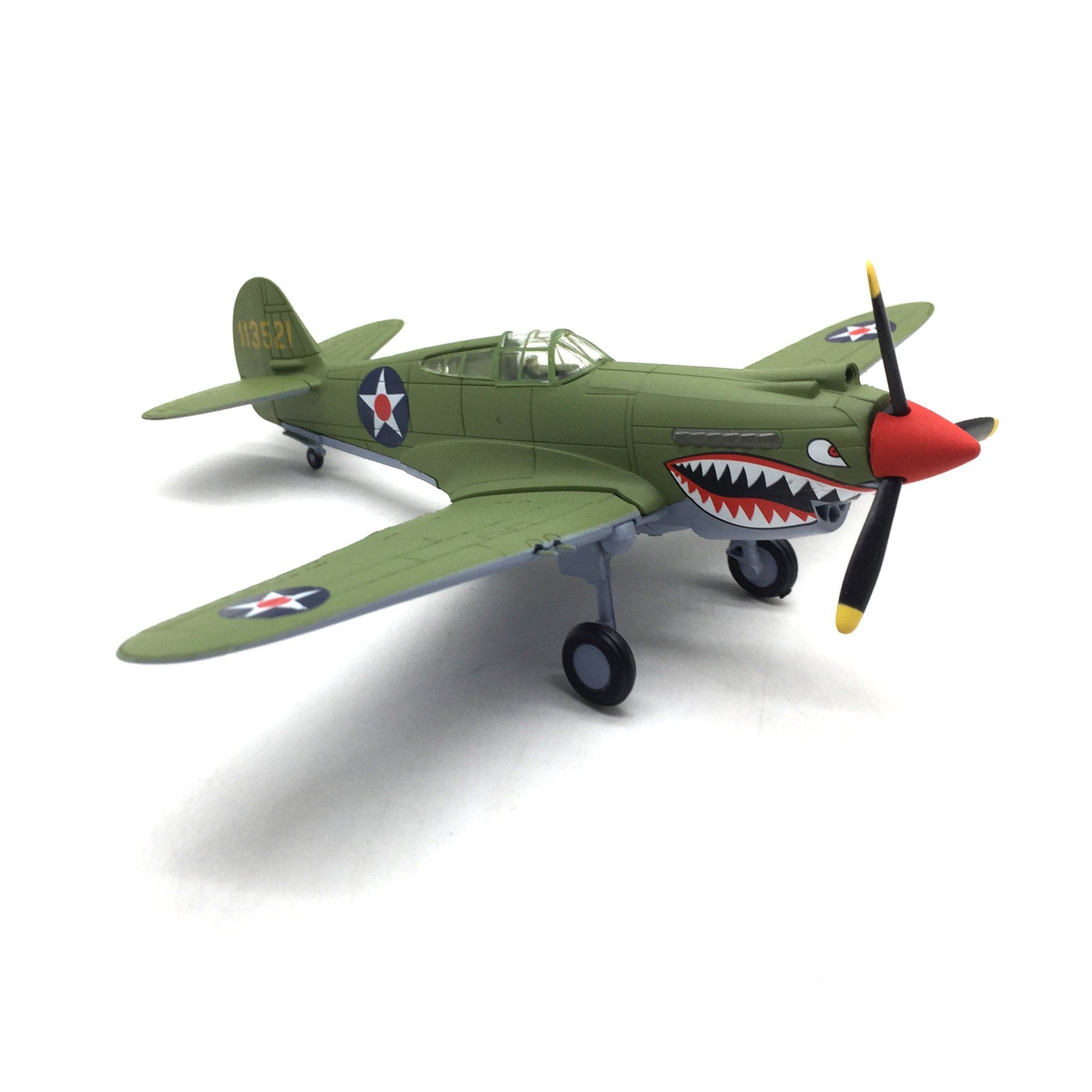  Mô hình máy bay chiến đấu cánh quạt P-40 Fighter tỉ lệ 1:72 Ns models MBQS024 