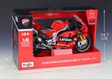  Mô hình xe mô tô Ducati Lenovo Racing Team 2022 tỉ lệ 1:6 Maisto 32229 MT048 