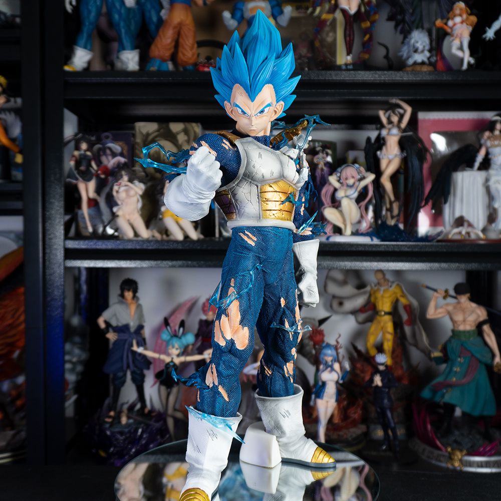  Mô hình nhân vật Dragonball Vegeta super saiyan và 2 đầu thay thế 47cm FG217 