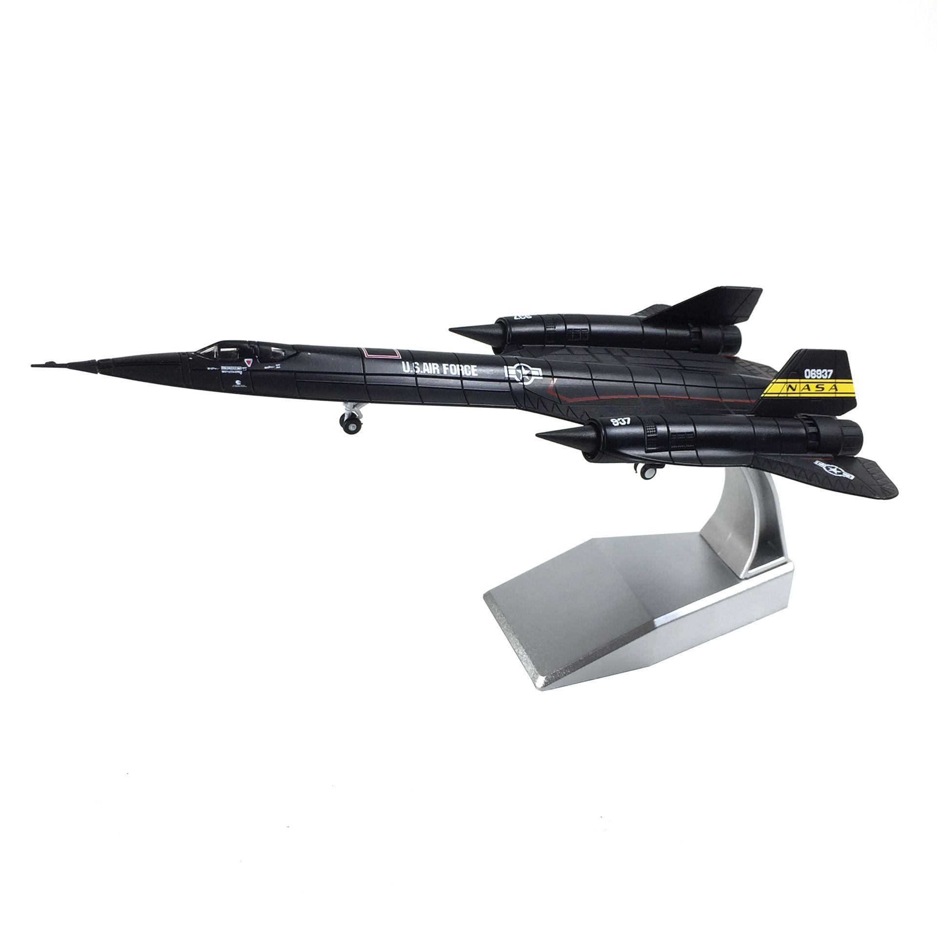  Mô hình máy bay quân sự trinh sát Lockheed YF-12 NASA SR-71 06837 Blackbird tỉ lệ 1:100 Ns models MBQS006 