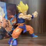  Mô hình nhân vật Dragonball Songoku Super Saiyan Kameha 22cm FG180 