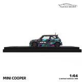  Mô hình xe Mini Cooper HKS racing tỉ lệ 1:64 Aurora Model 