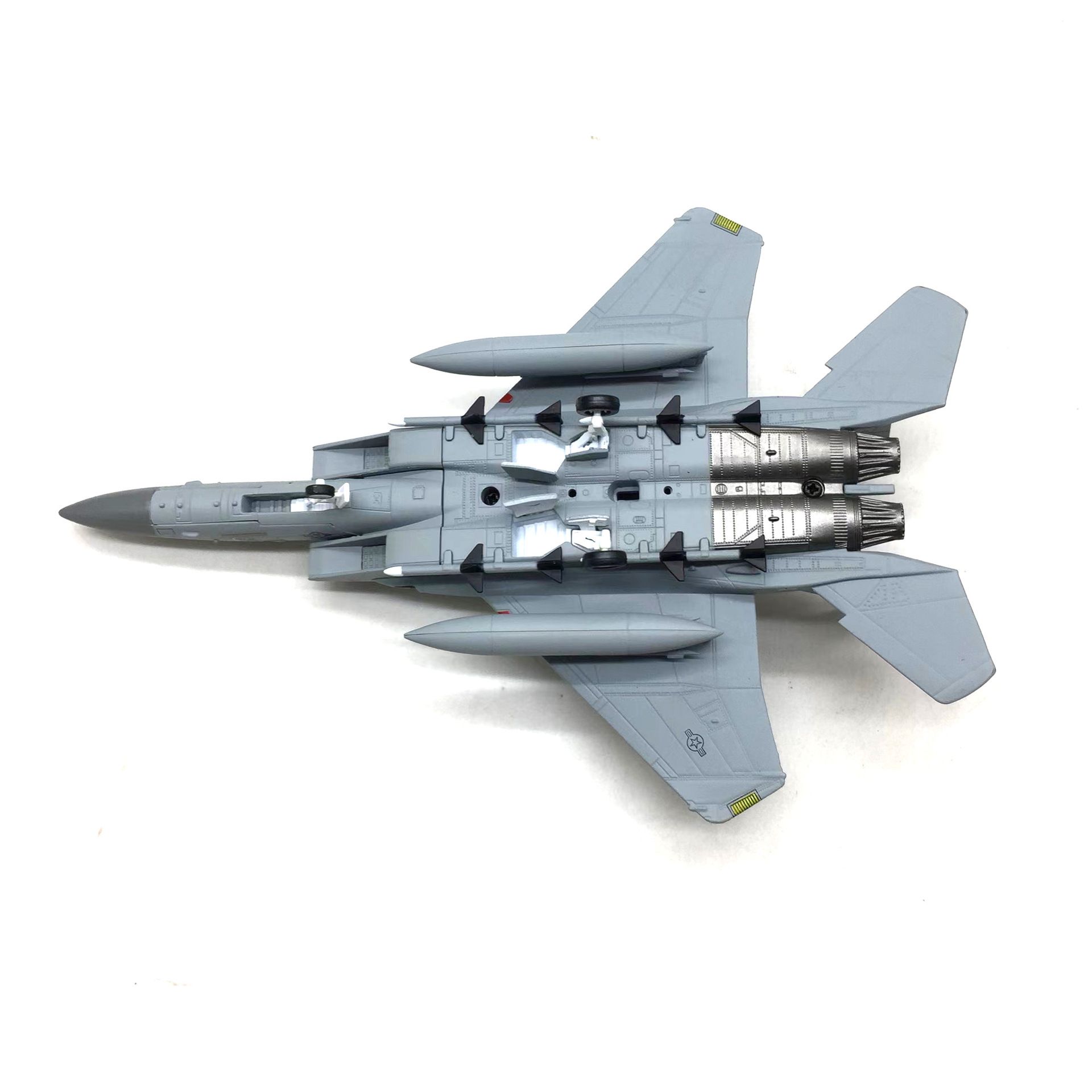  Mô hình máy bay chiến đấu American USA F-15C Eagle 33rd tỉ lệ 1:100 Ns models MBQS048 