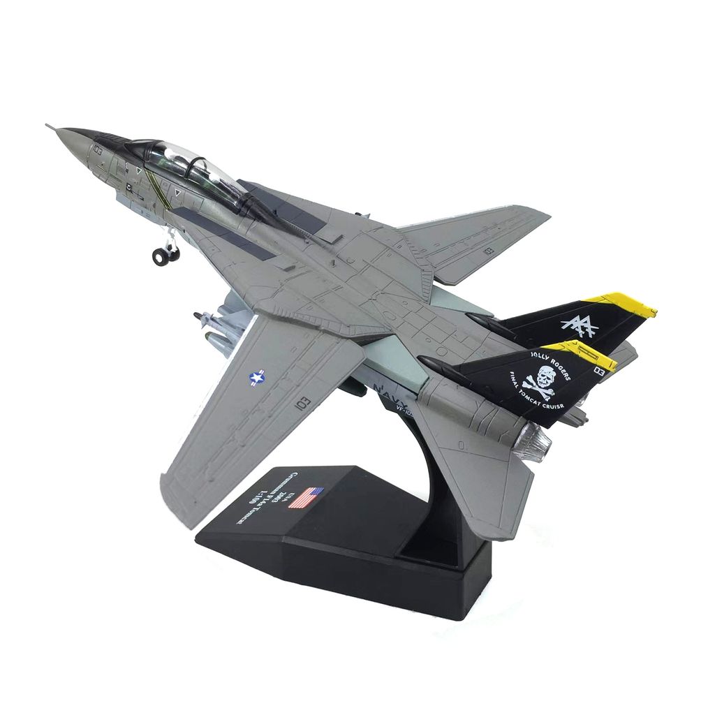 Mô hình máy bay chiến đấu USA Grumman F14a Tomcat 2003 tỉ lệ 1:100 Ns models MBQS002