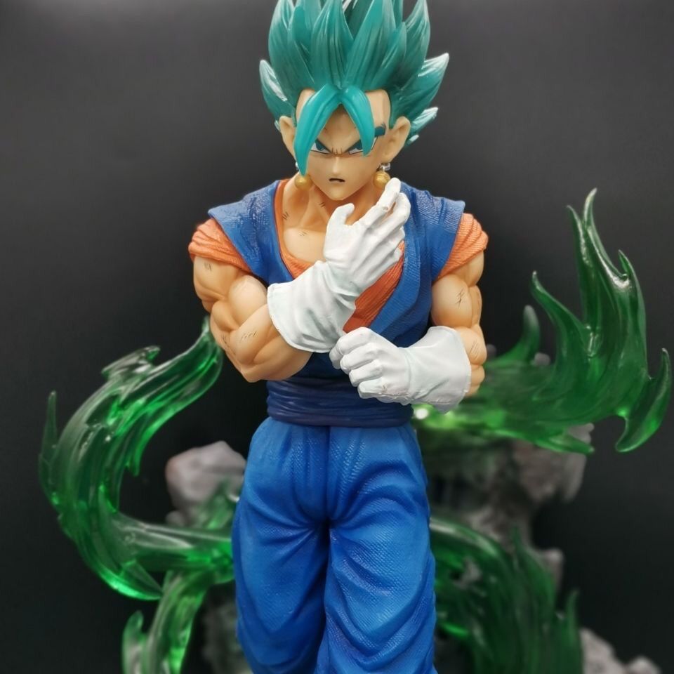  Mô hình nhân vật Dragonball Vegetto super saiyan blue có đèn GK 40cm FG251 