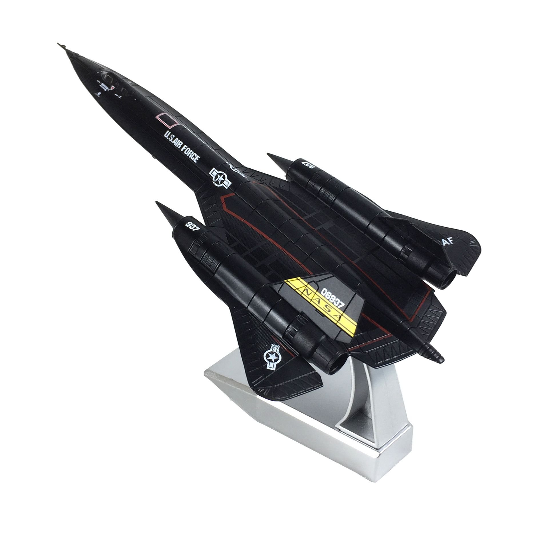  Mô hình máy bay quân sự trinh sát Lockheed YF-12 NASA SR-71 06837 Blackbird tỉ lệ 1:100 Ns models MBQS006 