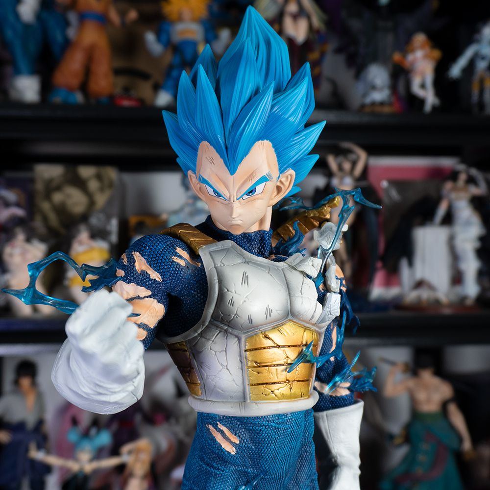  Mô hình nhân vật Dragonball Vegeta super saiyan và 2 đầu thay thế 47cm FG217 