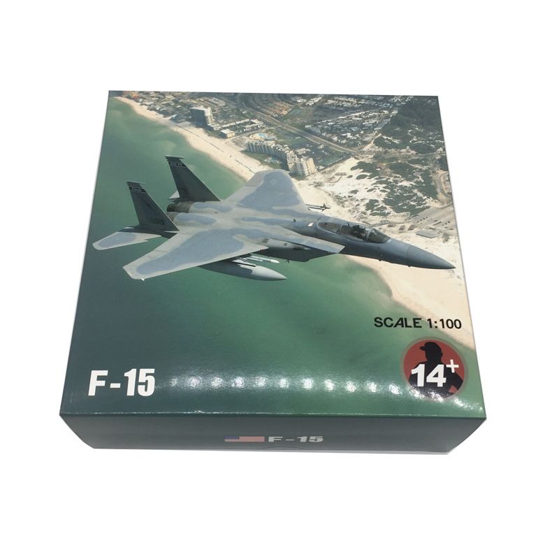  Mô hình máy bay chiến đấu American USA F-15C Eagle tỉ lệ 1:100 Ns models MBQS042 