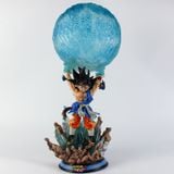  Mô hình nhân vật Dragonball chibi Songoku Spirit bomb có đèn 50cm FG119 