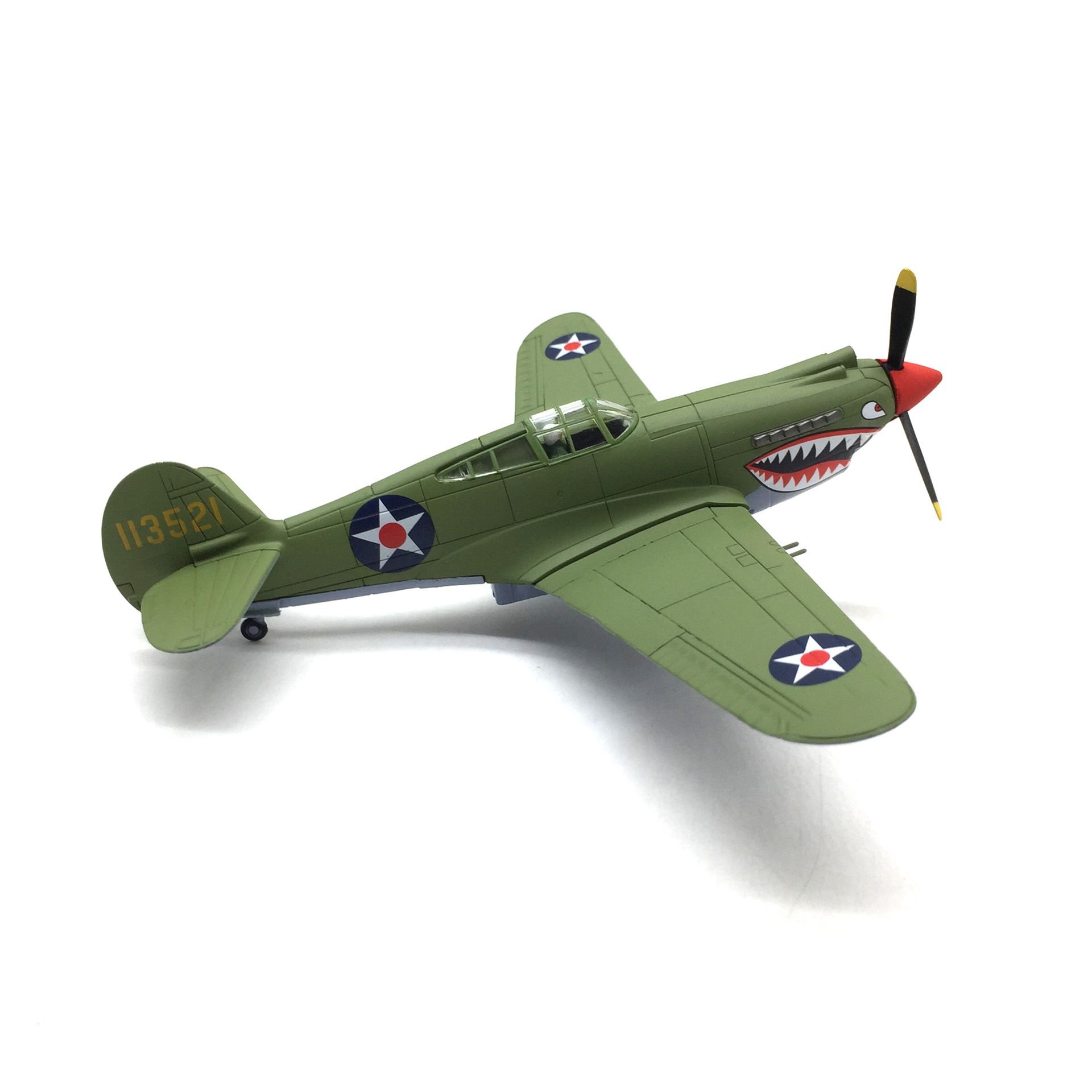  Mô hình máy bay chiến đấu cánh quạt P-40 Fighter tỉ lệ 1:72 Ns models MBQS024 