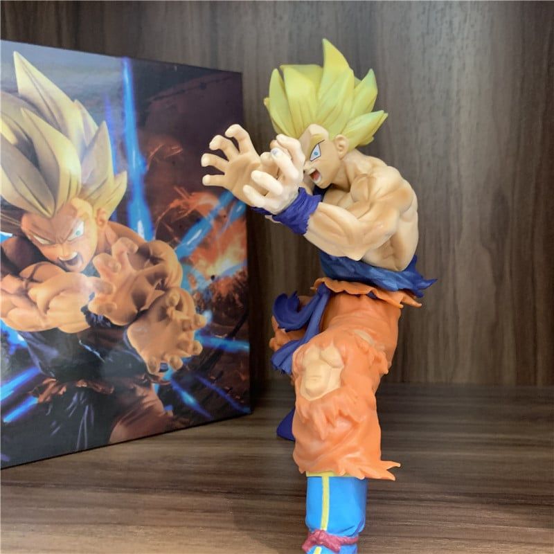  Mô hình nhân vật Dragonball Songoku Super Saiyan Kameha 22cm FG180 