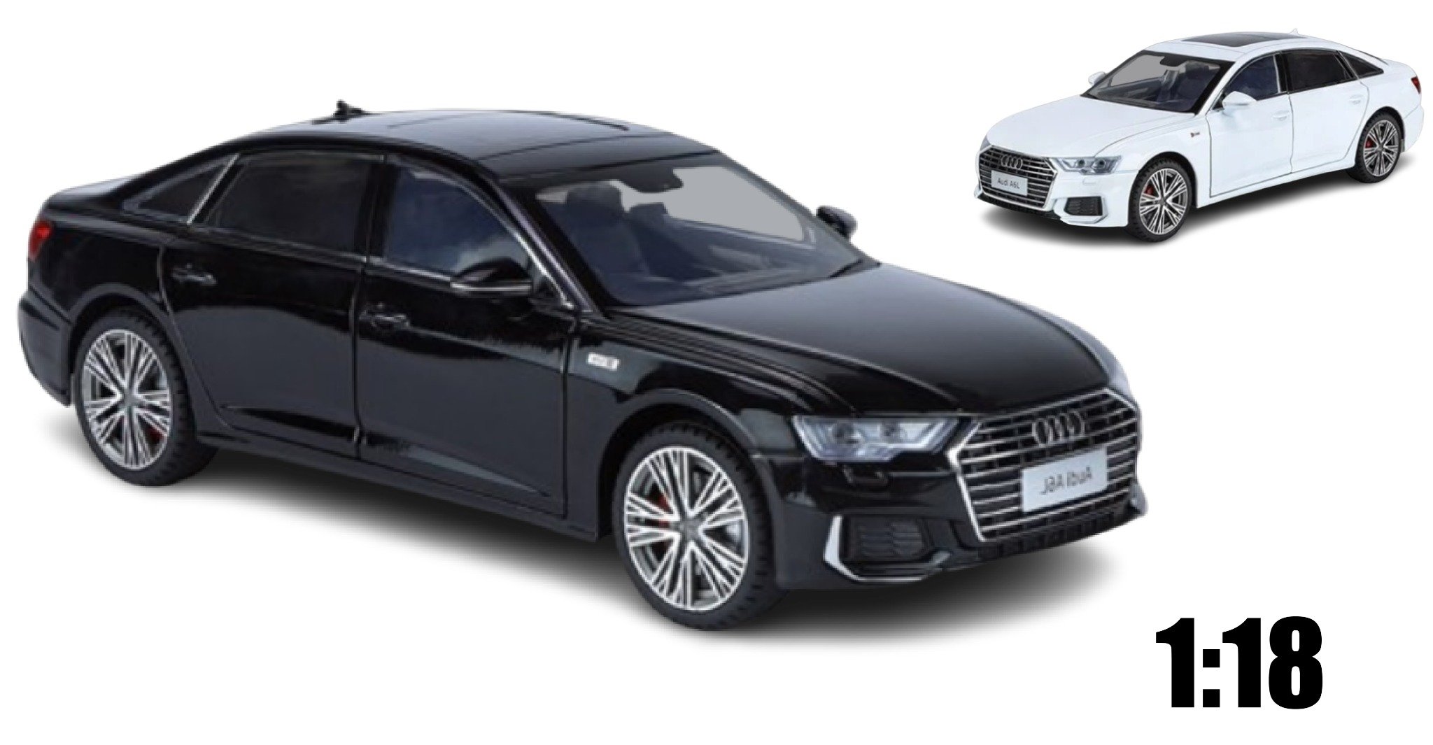  Mô hình xe siêu sang Audi A6L 1:18 Alloy Model OT083 