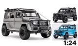  Mô hình xe Mercedes-Benz G550 Brabus Adventure full open, có đèn và âm thanh tỉ lệ 1:24 Chezhi OT099 