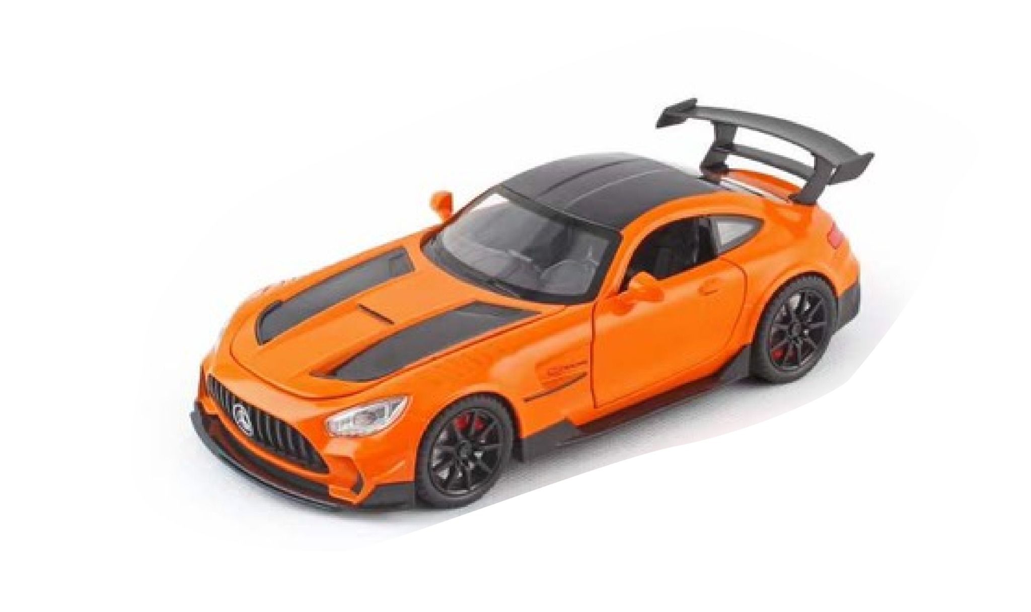  Mô hình xe Mercedes-Benz GTR full open, có đèn và âm thanh tỉ lệ 1:22 Jiaye Model OT101 