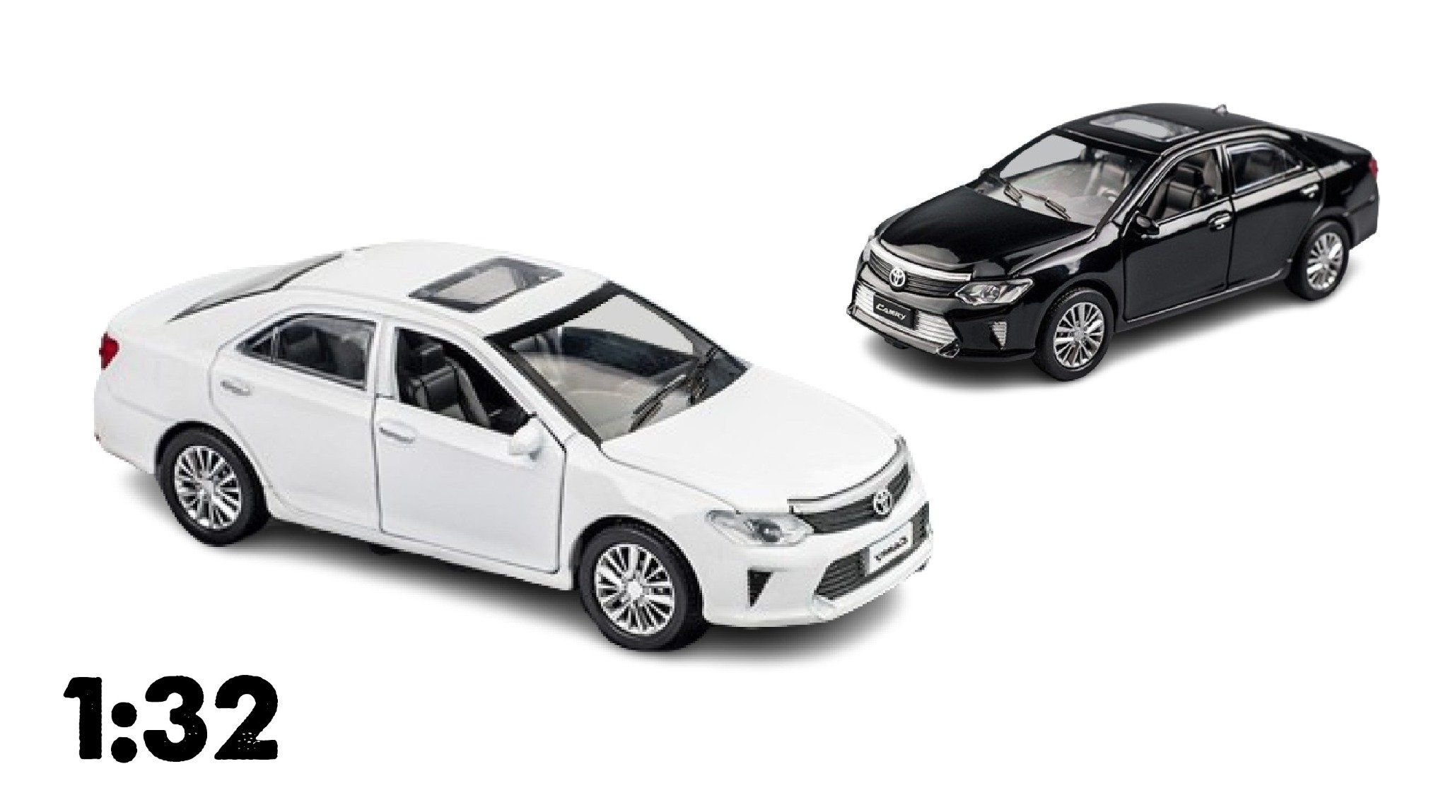  Mô hình xe ô tô Toyota Camry White tỉ lệ 1:32 Alloy model OT144 