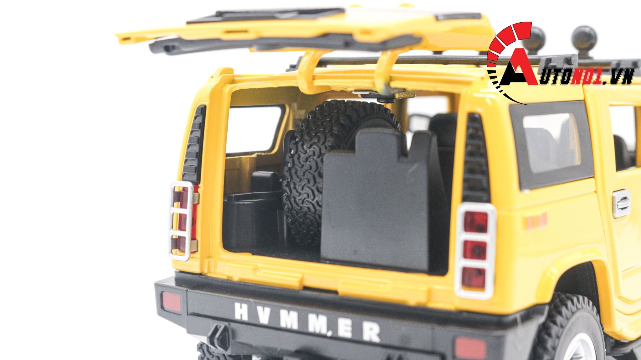  Mô hình xe ô tô Hummer H2 full open tỉ lệ 1:24 BMB K2-25-A OT170 