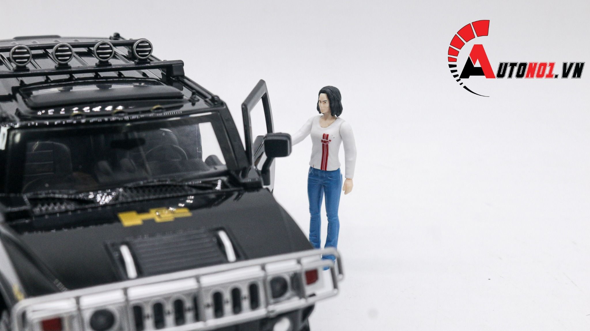  Mô hình xe ô tô Hummer H2 full open tỉ lệ 1:24 BMB K2-25-A OT170 