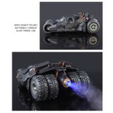  Mô hình xe Batman Batmobile The Dark Knight Tumbler phun khói - có đèn - âm thanh tỉ lệ 1:18 Alloy Model OT18005 