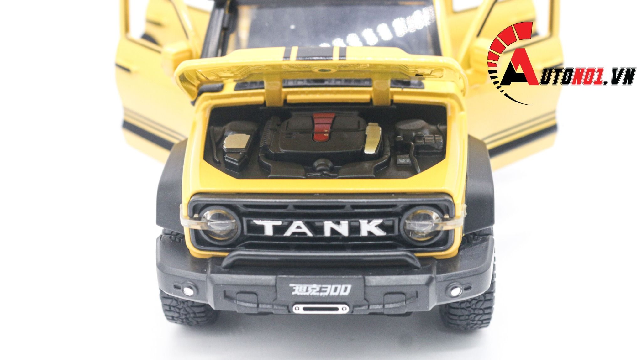  Mô hình xe địa hình Tank 300 Frontier tỉ lệ 1:24 Henteng model OT194 