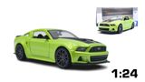  Mô hình xe Ford Mustang New Street Racer Met Green 1:24 Maisto OT24008 