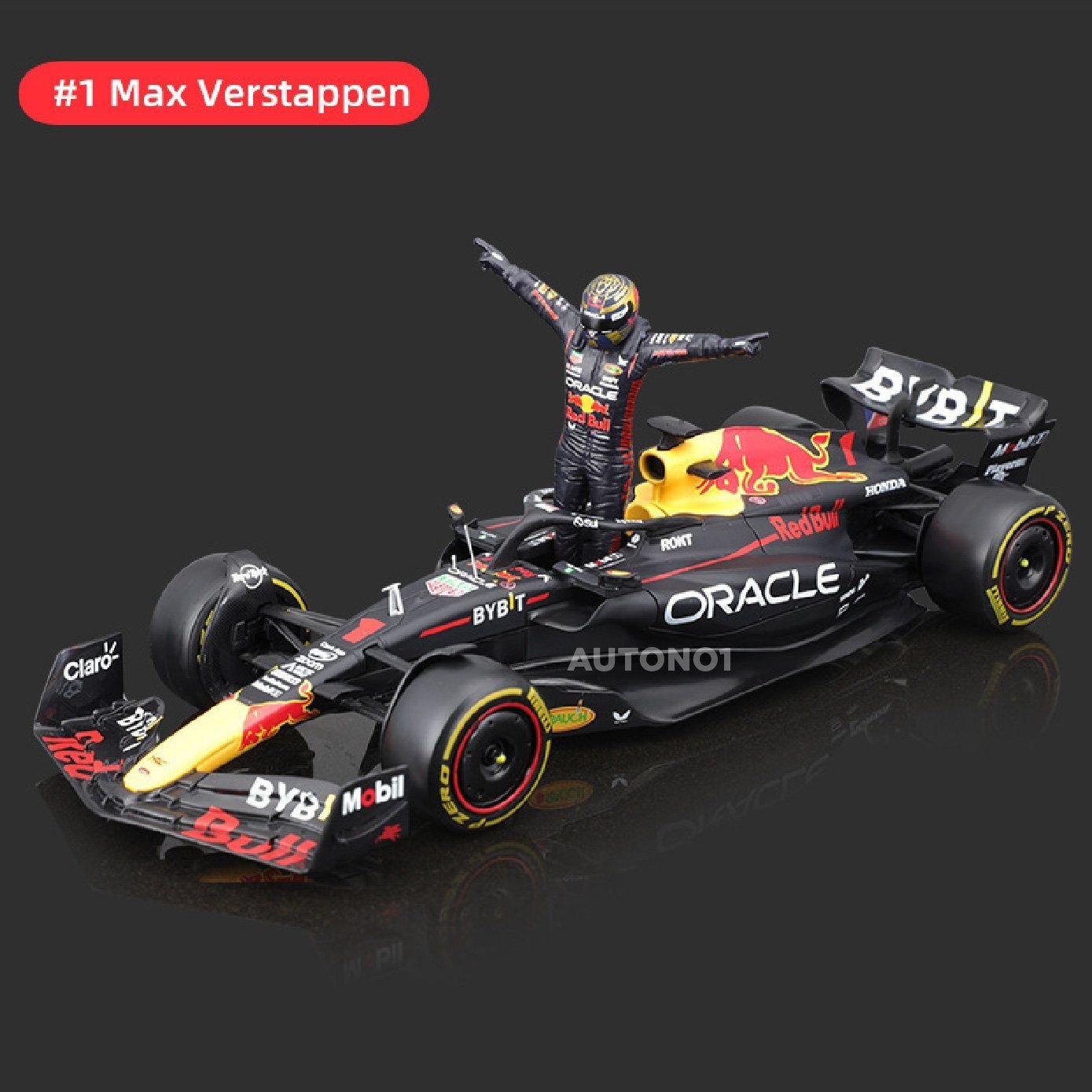  Mô hình xe đua F1 Redbull GP 2023 RB19 có figure rời tỉ lệ 1:24 Bburago 18-28036 OT24022 