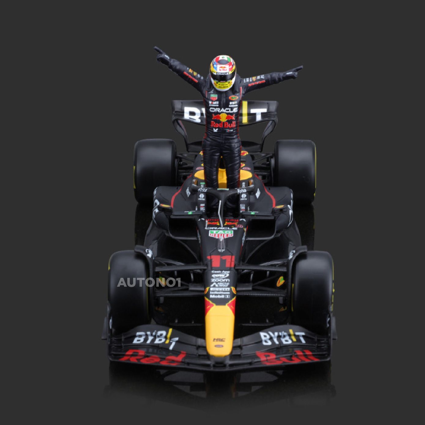  Mô hình xe đua F1 Redbull GP 2023 RB19 có figure rời tỉ lệ 1:24 Bburago 18-28036 OT24022 