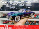  Mô hình xe Mercedes - Benz 300SL full open - có âm thanh - đèn - đánh lái tỉ lệ 1:24 Jinlifiang OT24023 