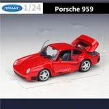  Mô hình xe Porsche 959 tỉ lệ 1:24 Welly OT24025 