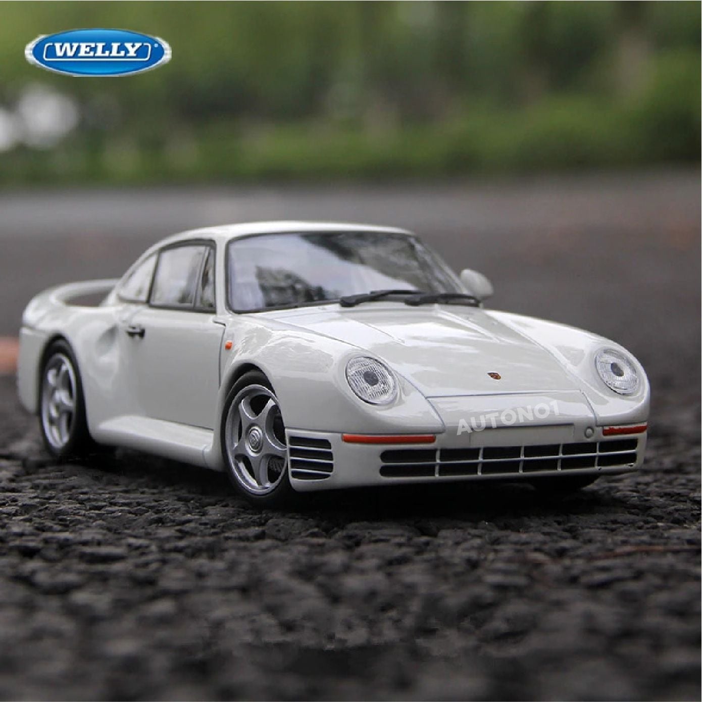  Mô hình xe Porsche 959 tỉ lệ 1:24 Welly OT24025 