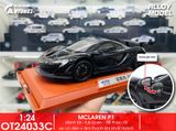  Mô hình xe đua Mclaren P1 full open - có âm thanh - đèn tỉ lệ 1:24 Alloy model OT24033 