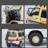  Mô hình xe Mitsubishi Delica Van Guide Offroad full open - có phụ kiện tỉ lệ 1:24 Chimei Model OT24052 