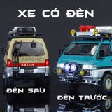  Mô hình xe Mitsubishi Delica Van Guide Offroad full open - có phụ kiện tỉ lệ 1:24 Chimei Model OT24052 
