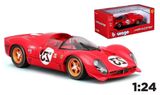  Mô hình xe Ferrari Daytona 330 P4 racing #23 - full kính - mở được 2 cửa tỉ lệ 1:24 Bburago 18-26310 OT24058 