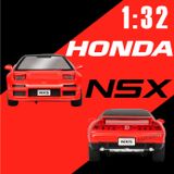  Mô hình xe Honda NSX full open - đánh lái tỉ lệ 1:32 Alloy Model OT32008 
