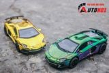  Mô hình xe Lamborghini Aventador LP700-4 phiên bản màu mạ tỉ lệ 1:32 Miniauto OT32015 