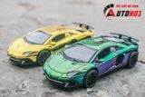  Mô hình xe Lamborghini Aventador LP700-4 phiên bản màu mạ tỉ lệ 1:32 Miniauto OT32015 