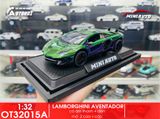  Mô hình xe Lamborghini Aventador LP700-4 phiên bản màu mạ tỉ lệ 1:32 Miniauto OT32015 
