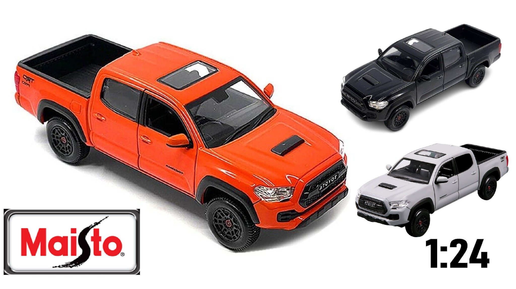  Mô hình xe Toyota Tacoma TRD Pro 2023 tỉ lệ 1:27 Maisto 32910 OT343 